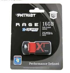 فلش مموری پاتریوت Xporter Rage XT 16GB 40183thumbnail